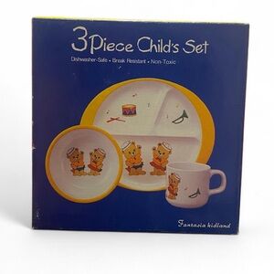 Fantasia kidland kids plates